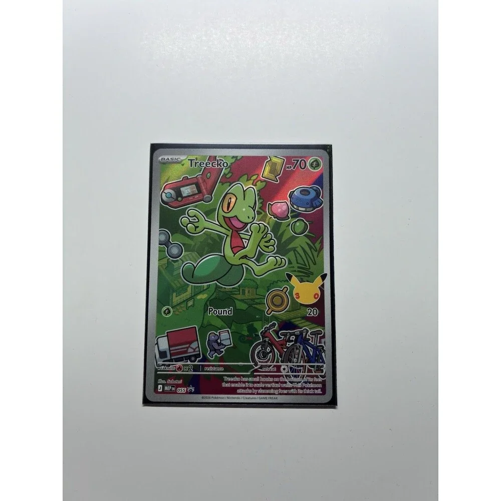 Treecko MEP 055 - NM First Partner Series 3 Illustration Rare Promo 30th Hoenn